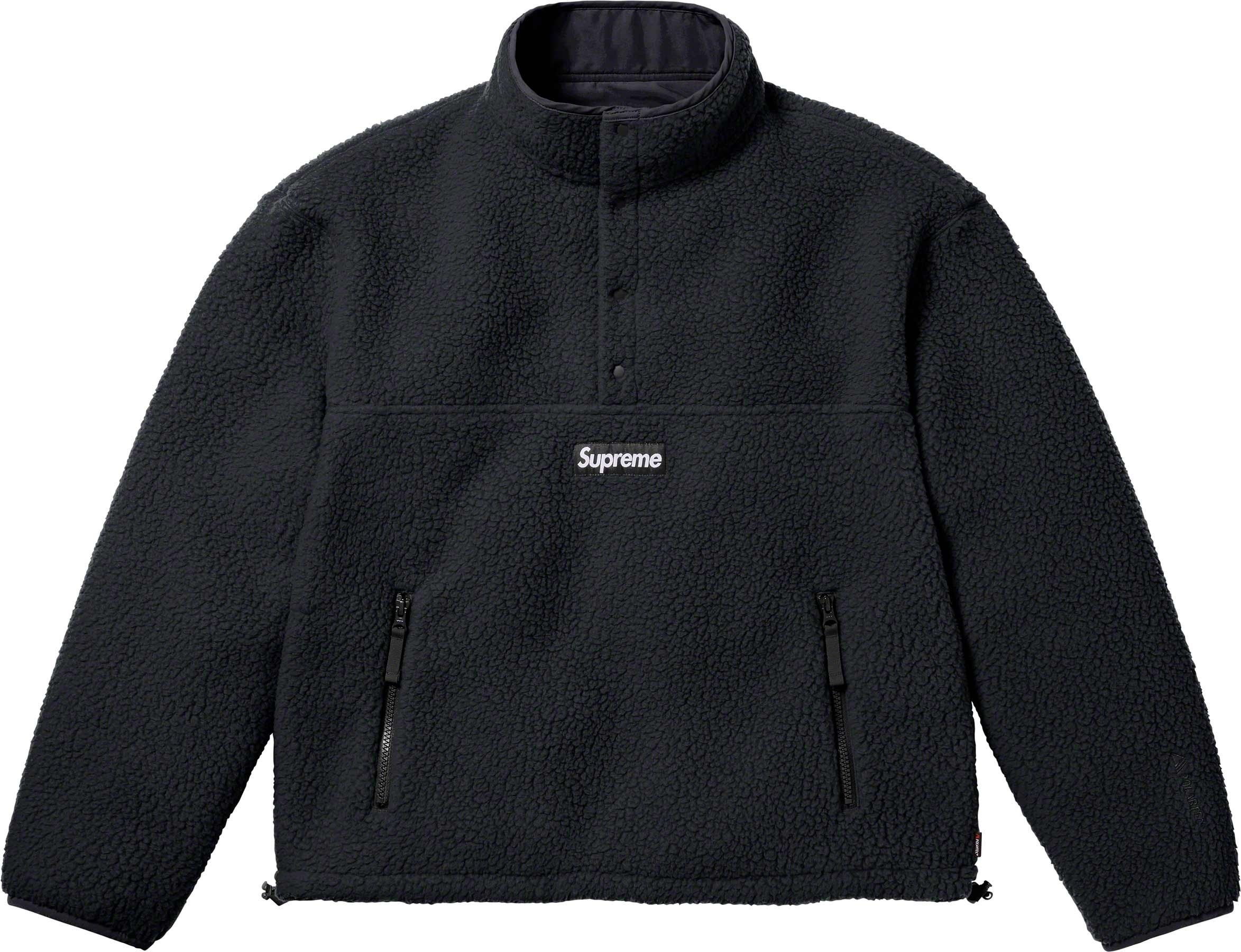 Polartec® Shearling Reversible Pullover view 8
